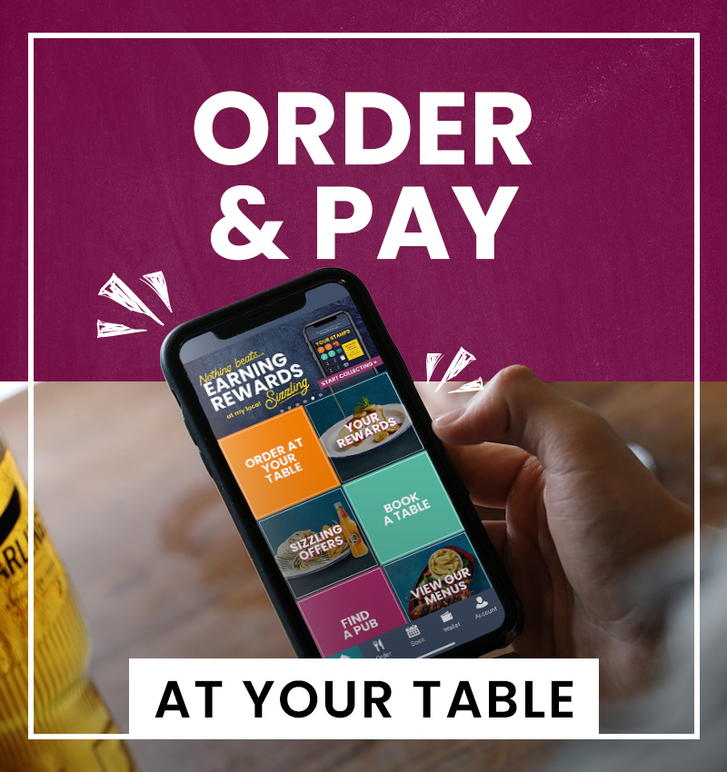 Order at your Table in The Turnpike, Bristol