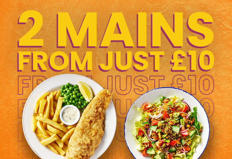 Sizzling Pubs Special Offers, Deals & Promotions